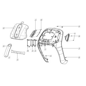 Front cover assy Kymco Filly 50 E5+ Mat wit