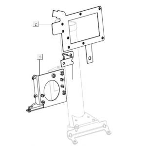 Frame voorzijde Niu N1S