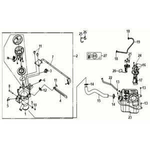 Fuel Tank Sym Orbit III 125I E5