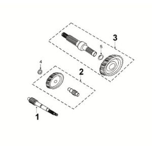 Gearbox - kickstarter Peugeot Speedfight 4 50i E5