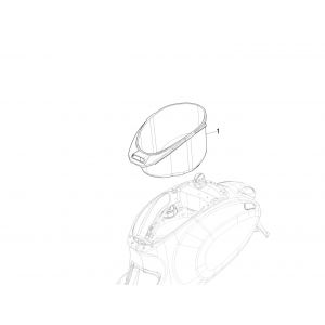 Helmbak Vespa Sprint 125 3V IE ABS Euro 5 2021