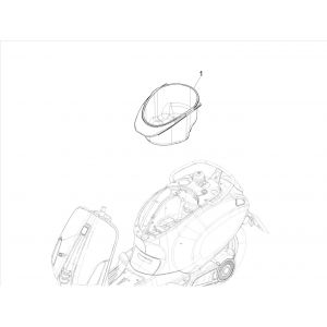 Helmbak Vespa Elettrica 2018-2019