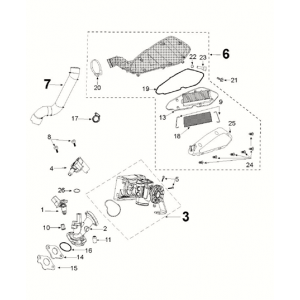 Injection system Peugeot Kisbee 4-takt E5