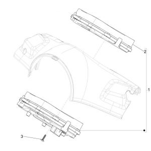 Kilometerteller - Cockpit Vespa Primavera 125 3V IE ABS