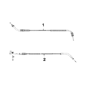 Kabels Peugeot Speedfight 3 50 2-takt LC grijs