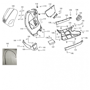 Kappen - Beplating 1 China Classic LX Sport mat antraciet