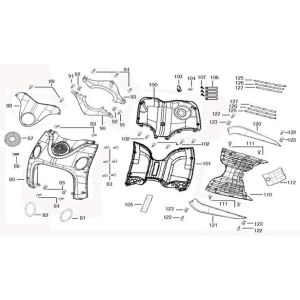 Kappen - Beplating Edwards Tomorrow Legend rood