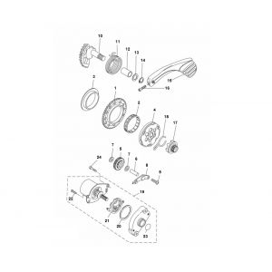 Kickstarter Yamaha Aerox 50 2-takt LC 2013
