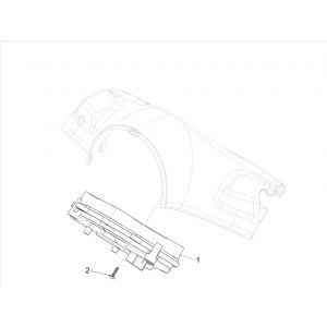 Kilometerteller - Cockpit Vespa Primavera 50 4-takt IGET 3V Euro 5