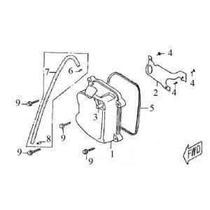 Kleppendeksel BTC Grande Retro 125