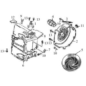 Koelkappen BTC Grande Retro 125