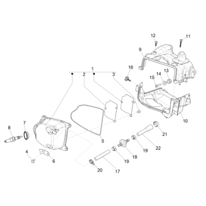 Kleppendeksel - Bougie Piaggio Liberty 50 4-takt AC IGET 3V Euro 5
