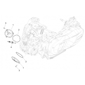Kleppendeksel - Bougie Vespa GTS 125 IE ABS Euro 5 2021