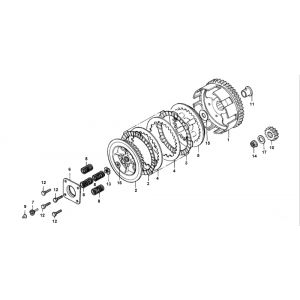 Koppeling Honda MTX-SH