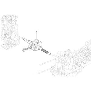 Krukas Piaggio Liberty 125 IGET 3V ABS Euro 5