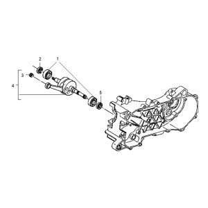 Krukas Gilera Runner 50 2-takt LC 1998-2005