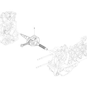 Krukas Piaggio Liberty 125 IGET 3V IE ABS Euro 4 2015-2019