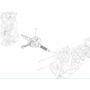 Krukas Piaggio Fly 125 IE 4-takt 3V Euro 3