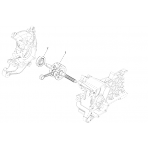 Krukas Piaggio Liberty 50 4-takt AC IGET 3V Euro 4