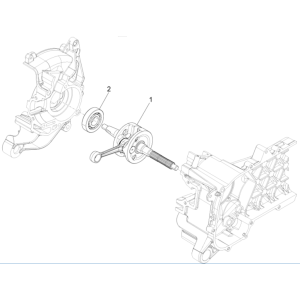 Krukas Piaggio Liberty 50 4-takt AC IGET 3V Euro 5