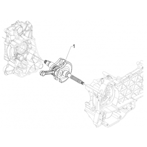 Krukas Piaggio MP3 300 LT Sport 2009-2014