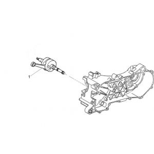 Krukas Piaggio Zip 2000 4-takt AC