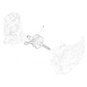 Krukas Vespa GTS 300 HPE 4V IE ABS Euro 4 2019