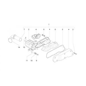 Luchtfilter Piaggio Zip 2000 2-takt AC