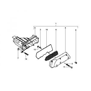 Luchtfilter Gilera Runner 50 2-takt LC 1998-2005