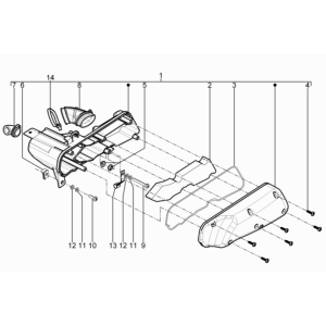 Luchtfilter Piaggio Typhoon 50 2-takt Euro 3 2011