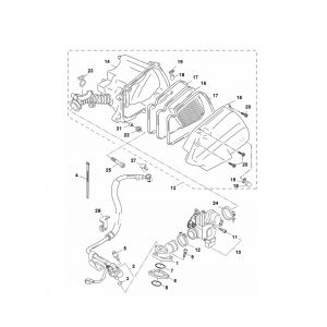 Luchtfilter Yamaha Aerox 4-takt 2014
