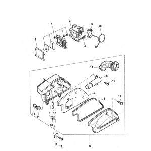 Luchtfilter Yamaha Bw's 2-takt
