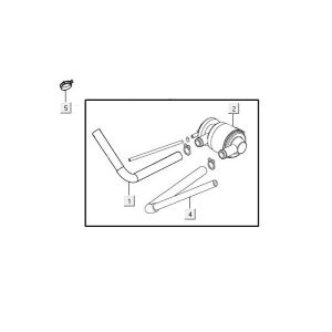 Luchtmembraan Kymco Agility 16+ 125 Mat Metallic Silver