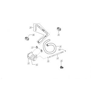 Luchtmembraan Kymco Sento 50 4-takt Spring Wit