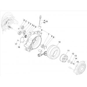 Carter - Stator - Rotor Vespa Elettrica 2018-2019