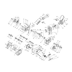 Motorblok in delen Beta Cyclo 45km zwart 2007 2-takt