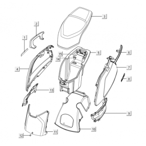 Kappen - Beplating achterzijde Niu N-GT