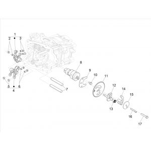 Nokkenas - Tuimerlaars Vespa GTS 300 HPE 4V IE ABS Euro 4 2019