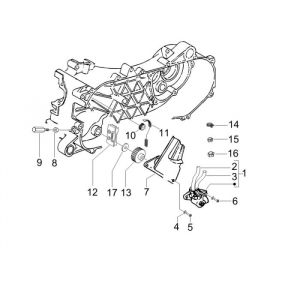 Oliepomp Piaggio Zip 2000 2-takt AC