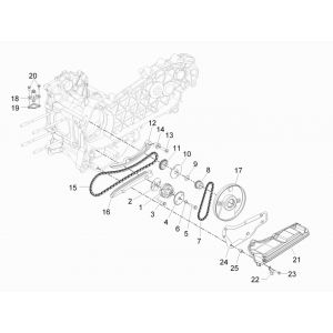 Oliepomp Vespa GTS 300 HPE 4V IE ABS Euro 4 2019
