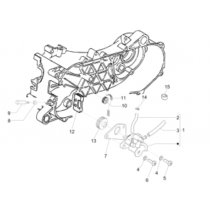 Oliepomp Piaggio Zip 50 SP 2-takt LC 2006-2013