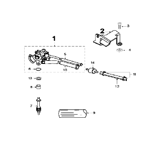Oliepomp Variabel Peugeot Speedfight 2 50 2-takt AC Zwart