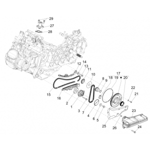 Oliepomp Vespa GTS 125 IE ABS Euro 4 2019