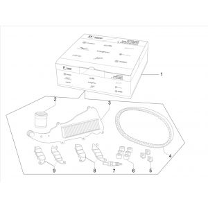 Onderhoudspakket Piaggio Beverly 300 IE ABS Euro 4 2016-2020