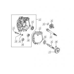 Vertanding - Overbrenging Kymco Vitality 50 2-takt AC pearl zilver