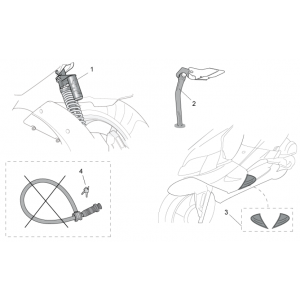 Accessoires Aprilia SR 50 LC (injectie en carburateur) 2004-2009