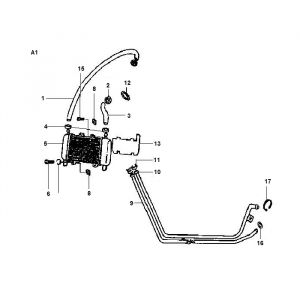 Radiateur - Koelsysteem Gilera Runner 50 2-takt LC 1998-2005