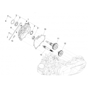 Vertanding - Overbrenging Vespa GTS 125 IE ABS Euro 4 2019