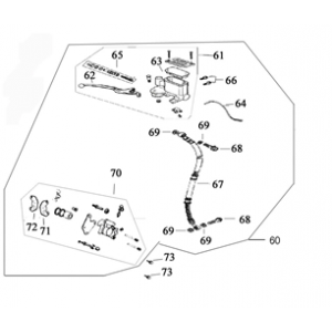 Remcilinder - Remhendel - Remleiding - Remklauw - Remblokken China Pico mat antraciet