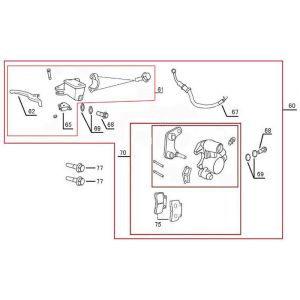 Remcilinder - Remhendel - Remleiding - Remklauw - Remblokken China Swan - Riva smokey